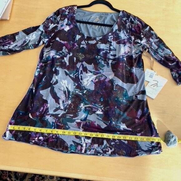 Miraclebody Miracle Body by Miraclesuit Gray/Burg XL Tunic smoothing underlayer - Picture 8 of 15